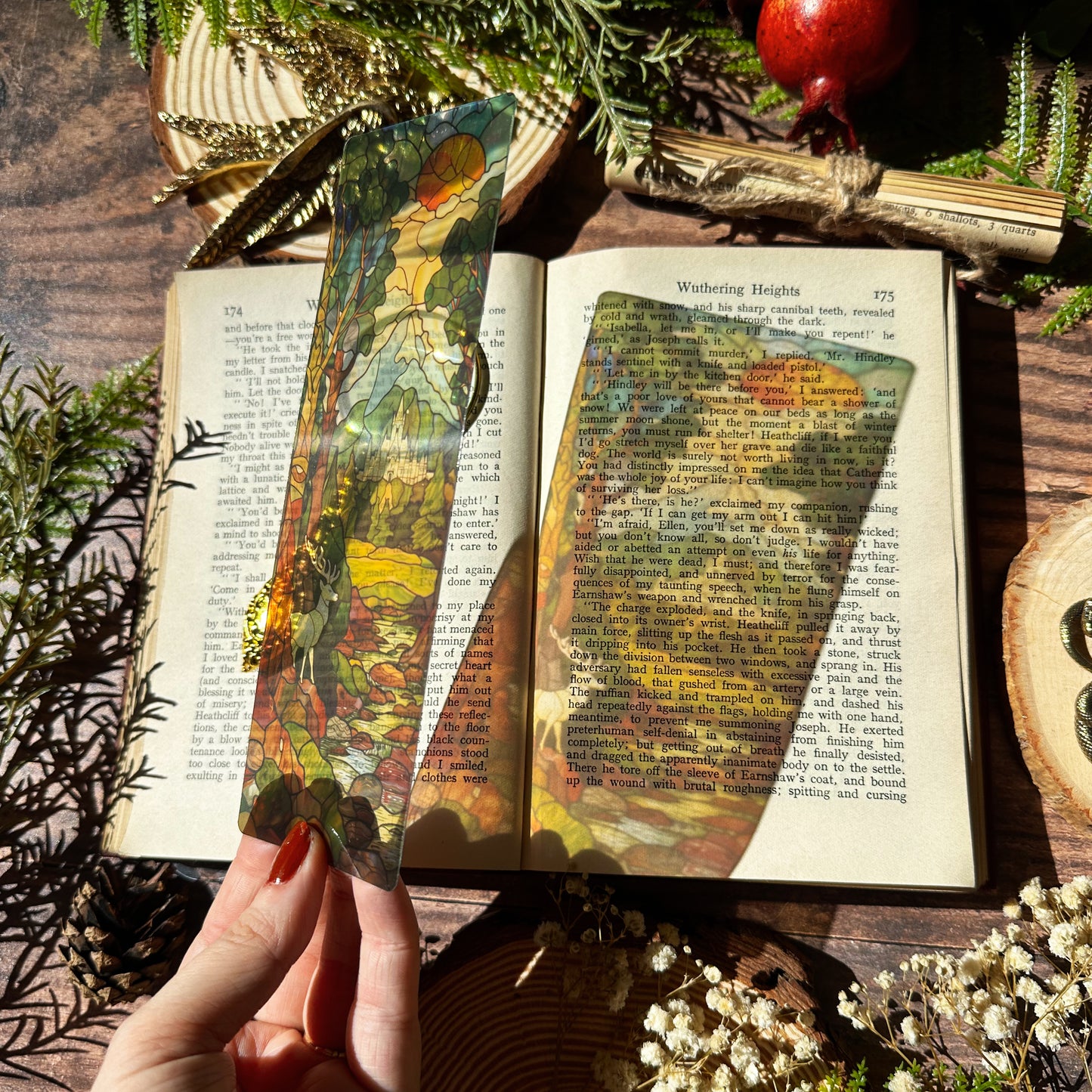 Trio Stained Glass Bookmarks