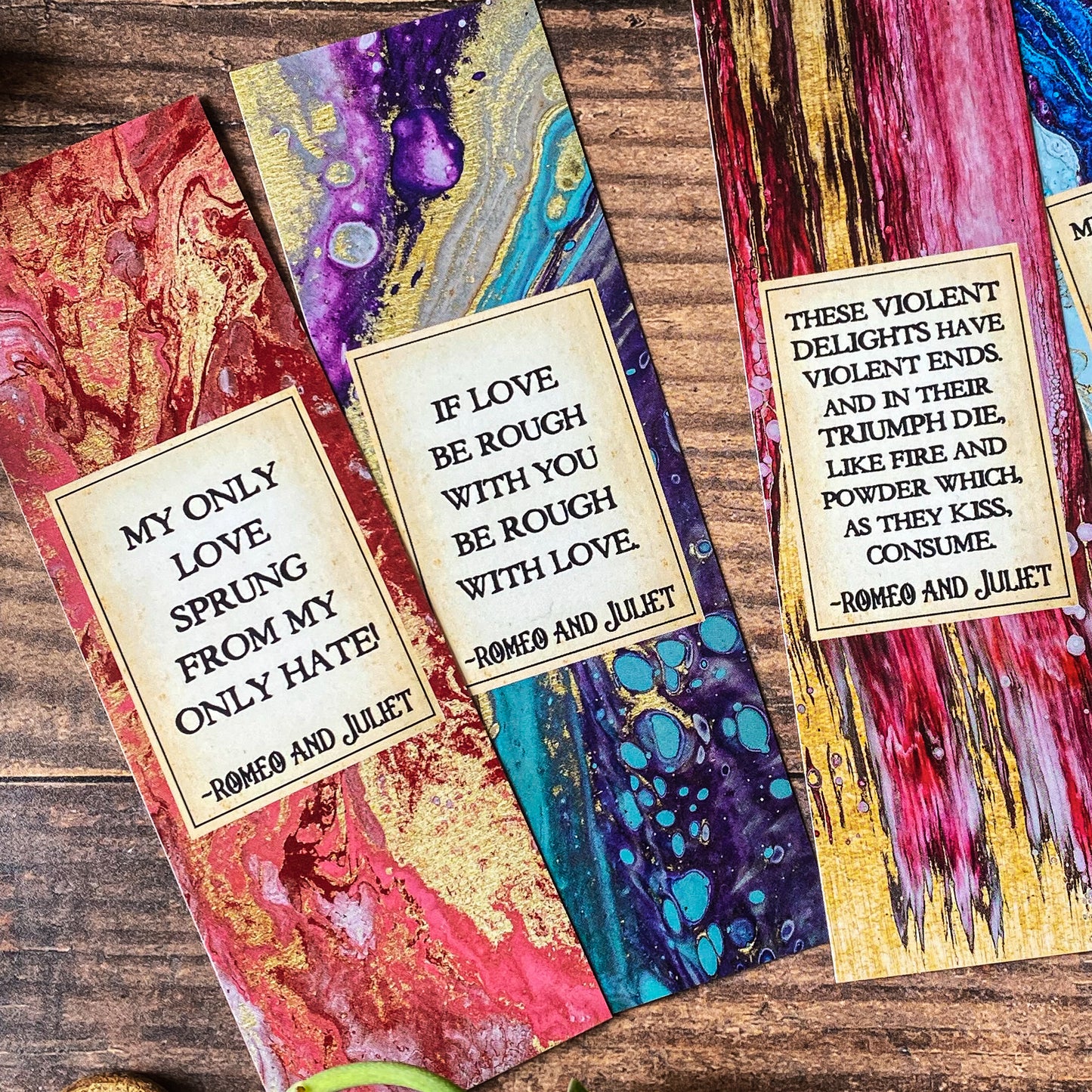 Romeo and Juliet Bookmark Collection