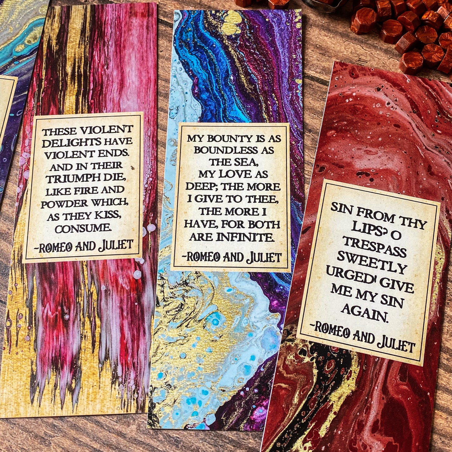 Romeo and Juliet Bookmark Collection