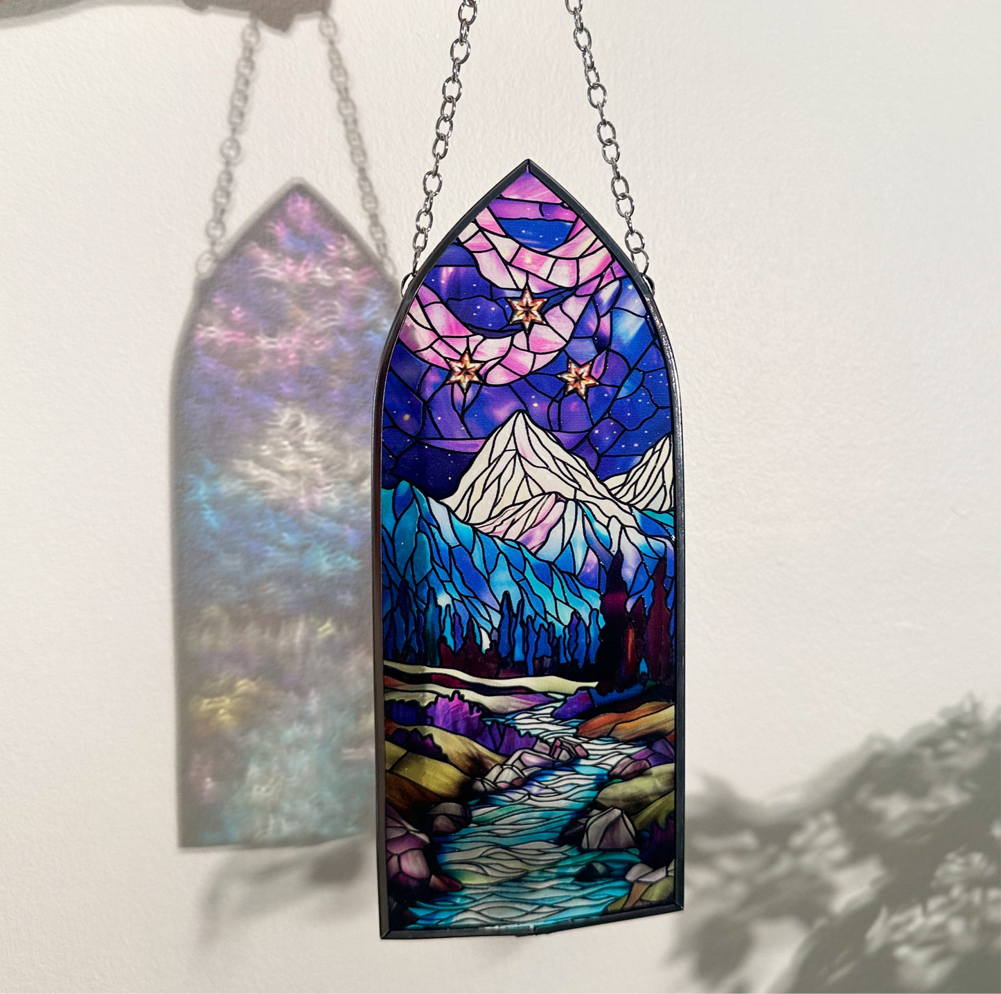 Night Court Stained Glass Sun Catcher