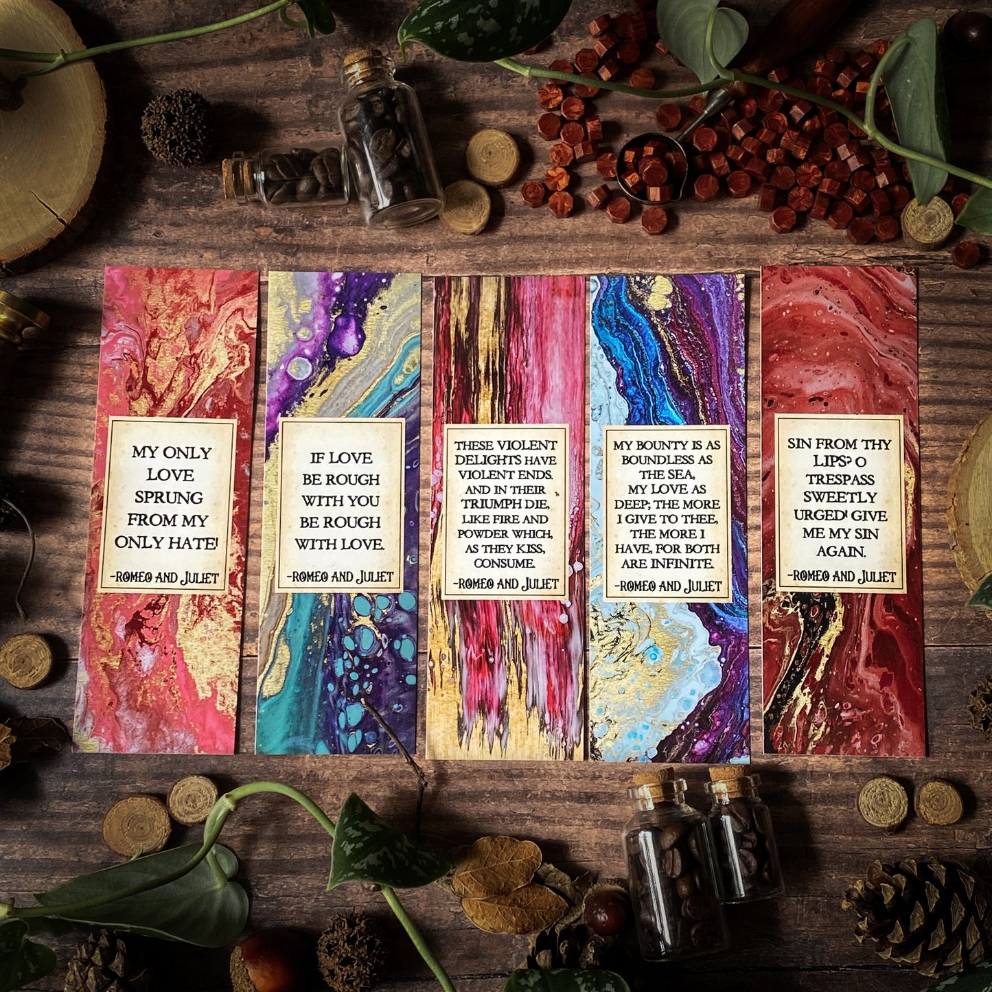 Romeo and Juliet Bookmark Collection