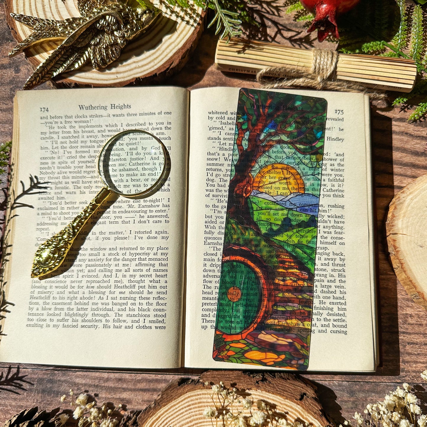 Shire Stained Glass Bookmarks