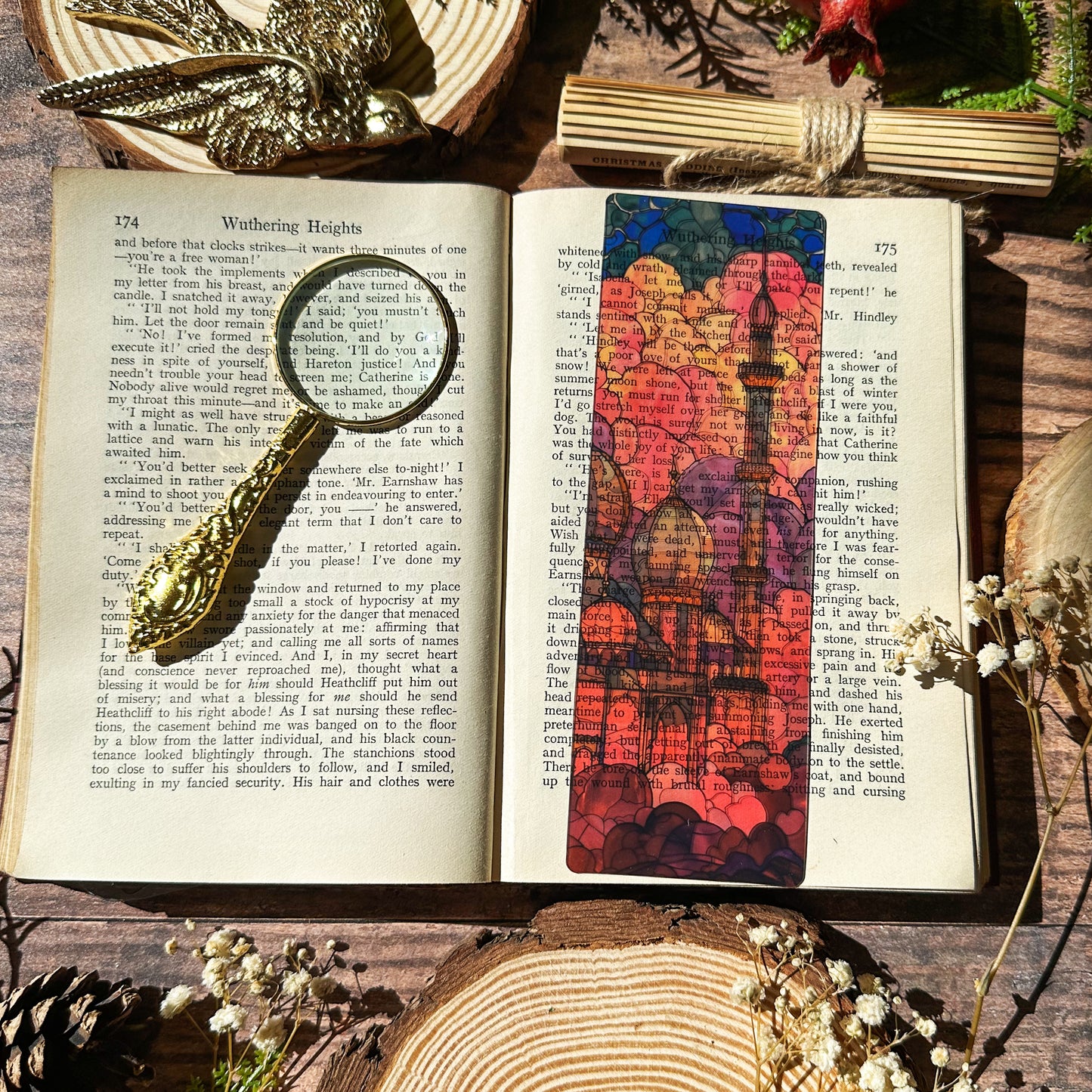 Prythian Courts Stained Glass Bookmarks