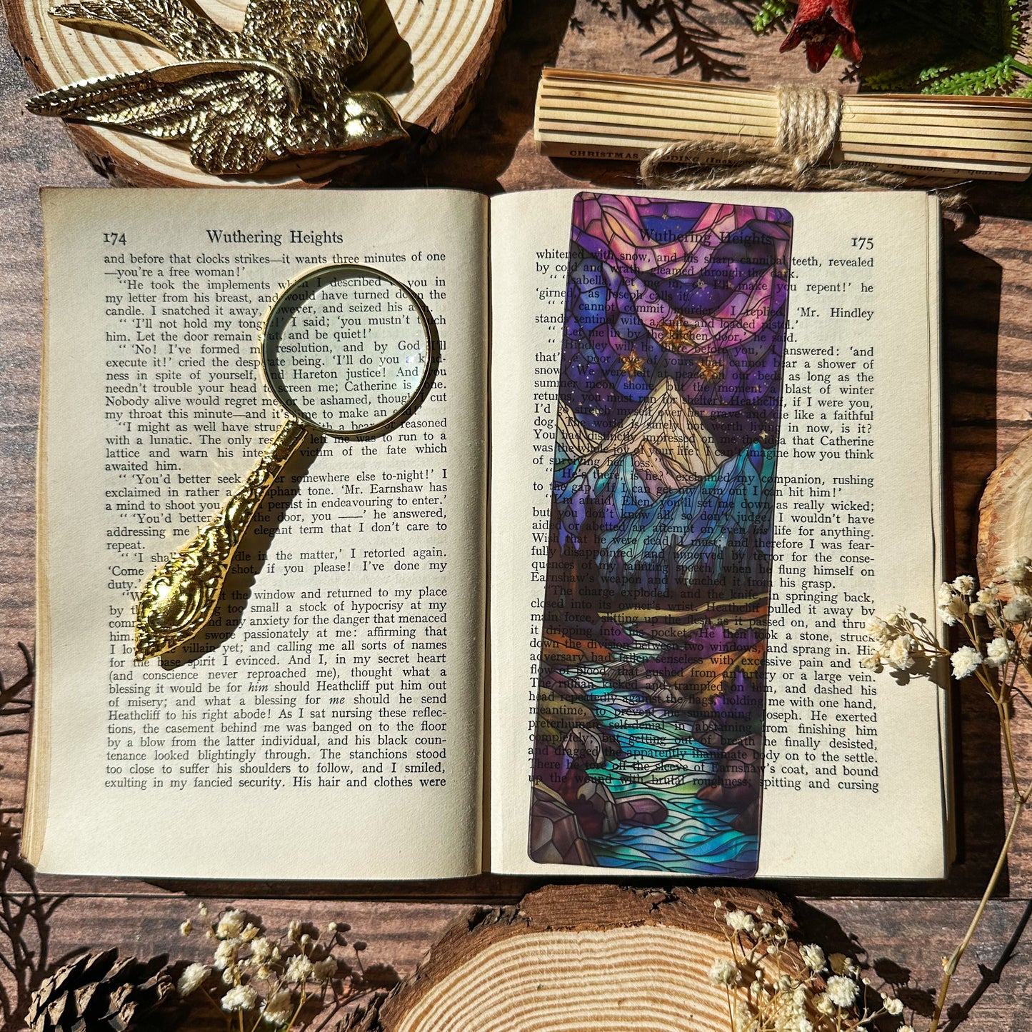 Prythian Courts Stained Glass Bookmarks
