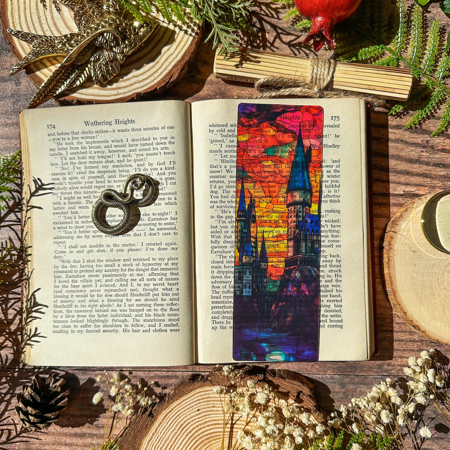 Magical Stained Glass Bookmarks