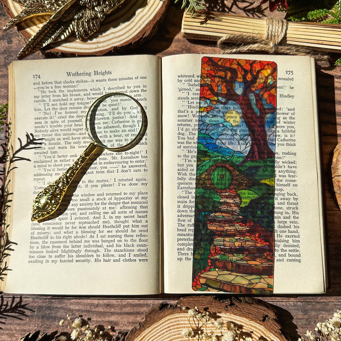 Shire Stained Glass Bookmarks