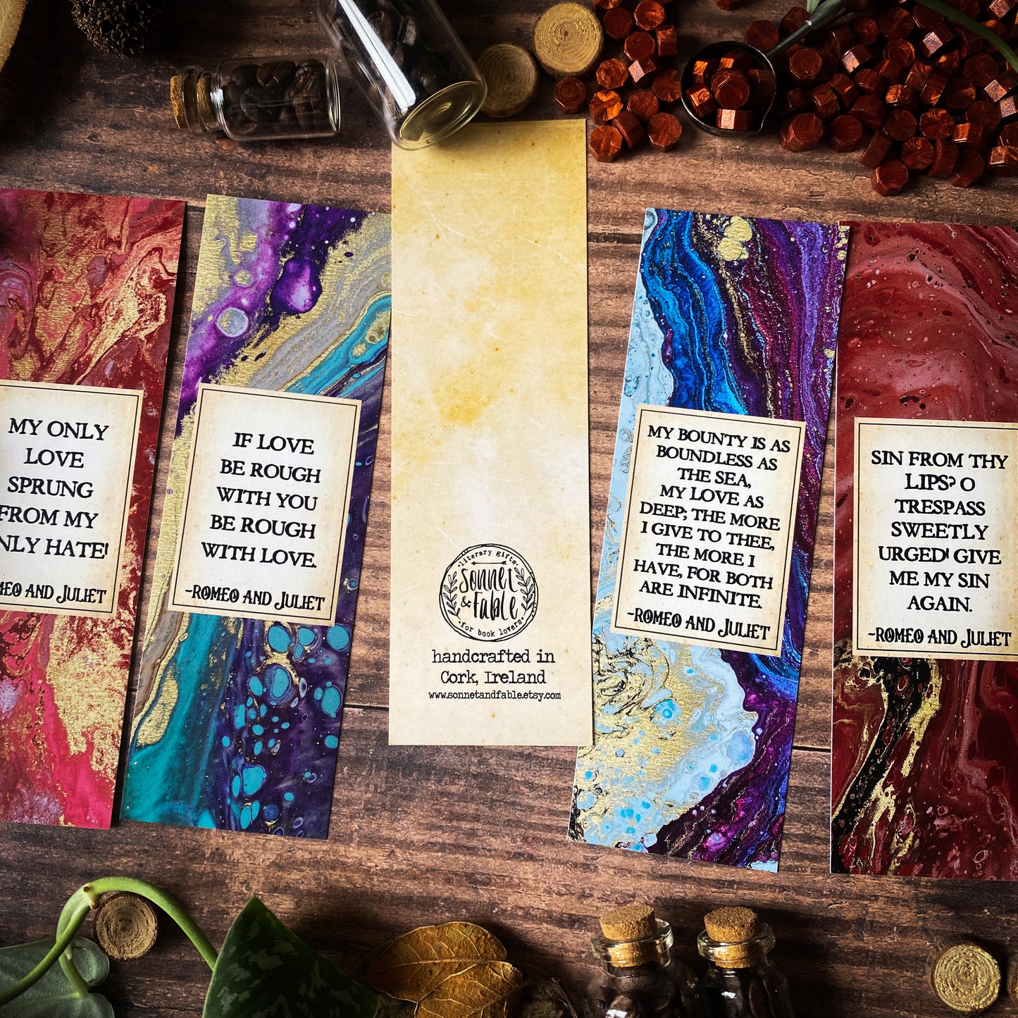 Romeo and Juliet Bookmark Collection