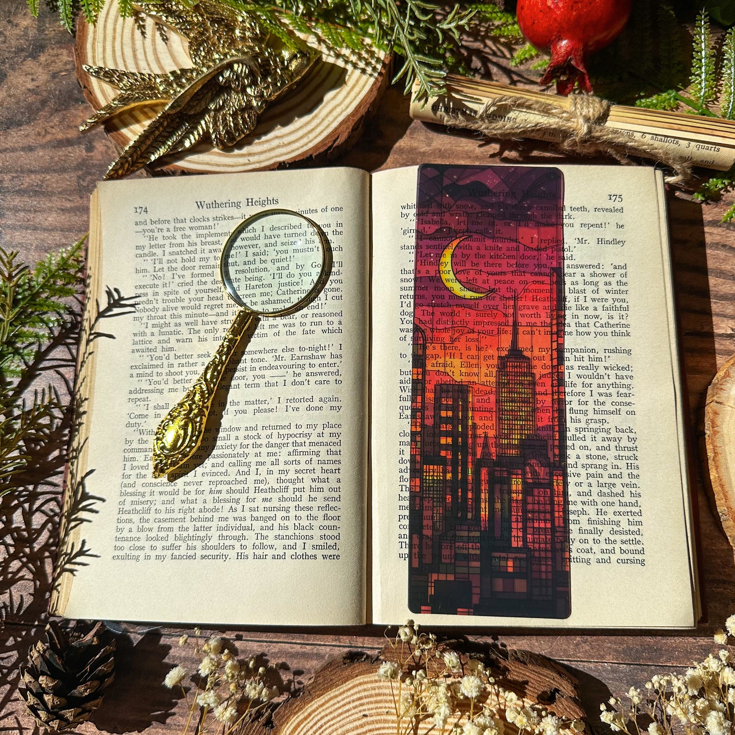 Trio Stained Glass Bookmarks