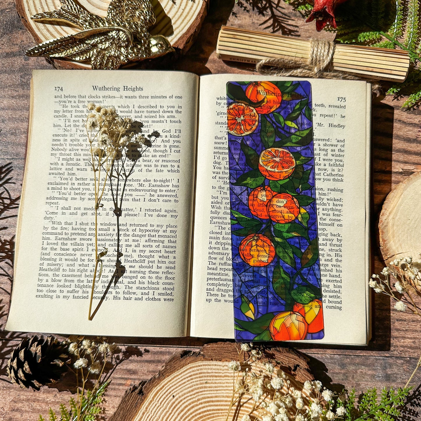 Fruit Stained Glass Bookmarks