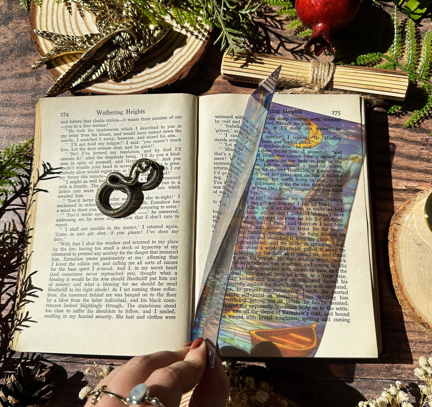 Magical Stained Glass Bookmarks