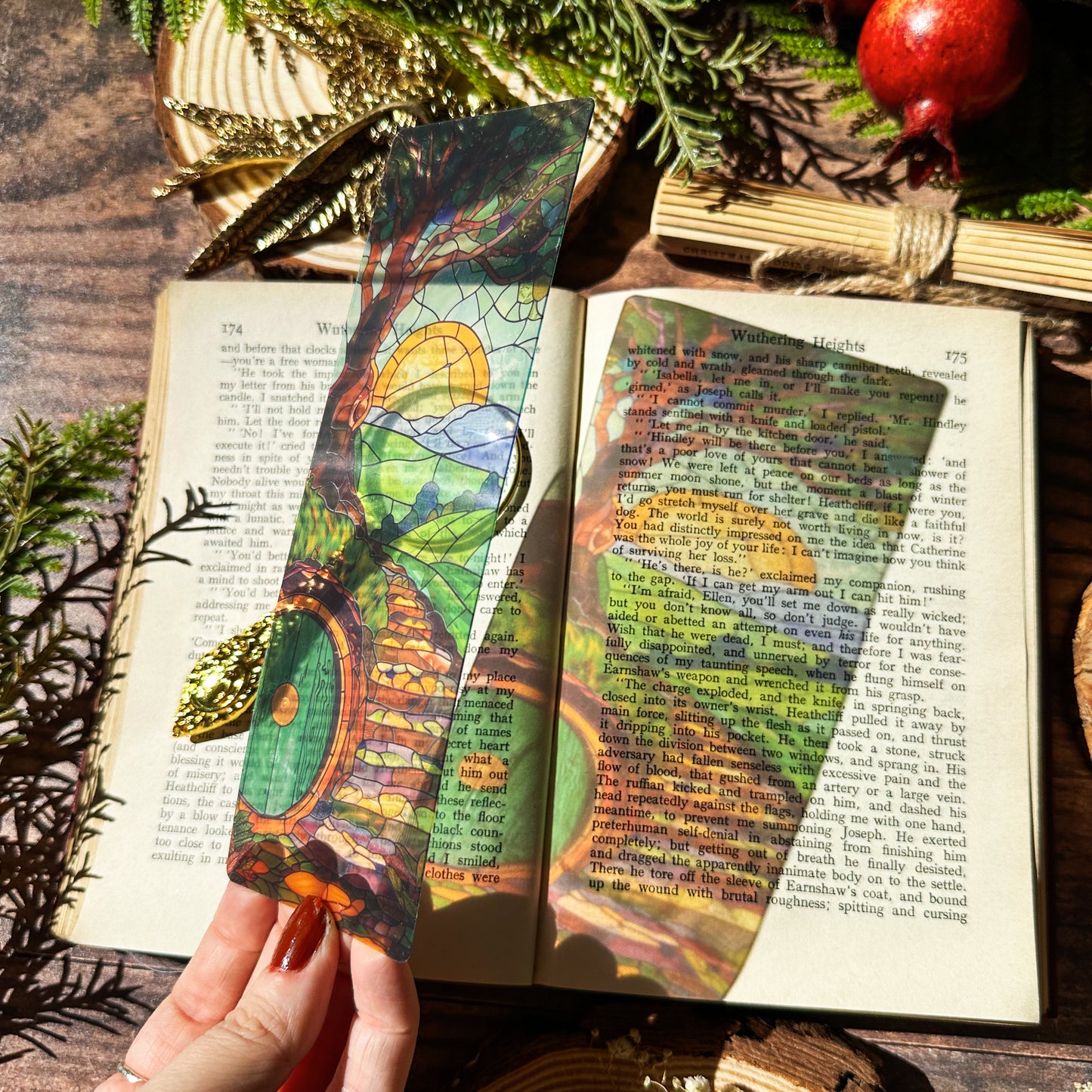 Shire Stained Glass Bookmarks