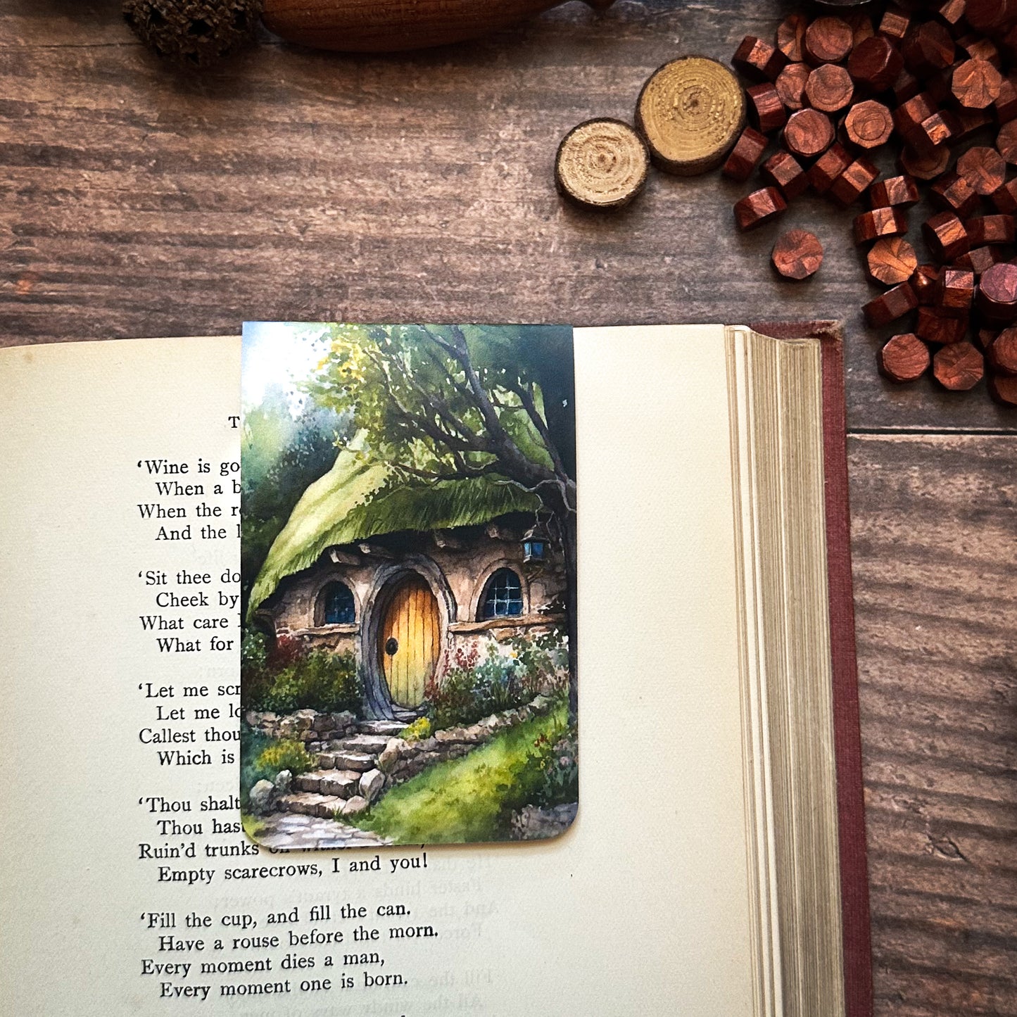 Shire Door Magnetic Bookmark