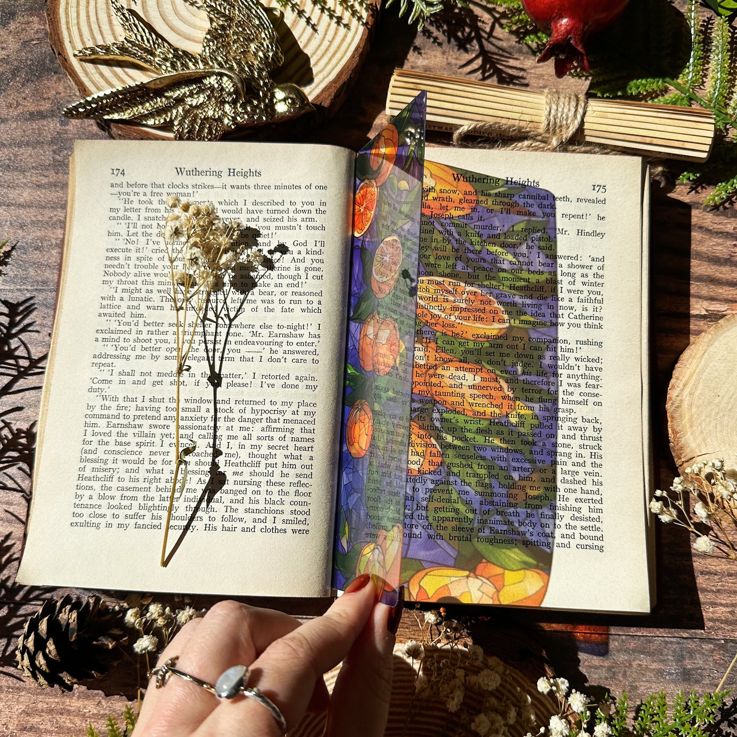 Fruit Stained Glass Bookmarks