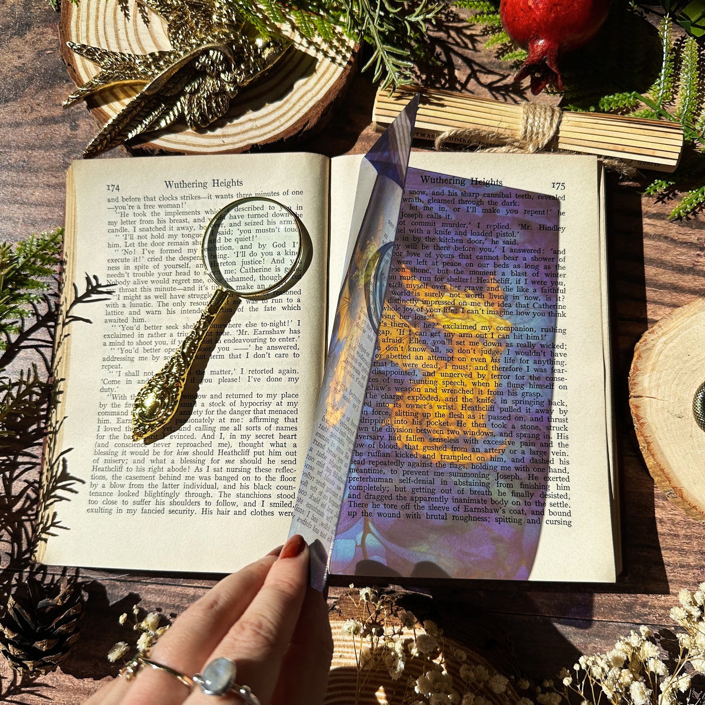 Dragon Stained Glass Bookmarks