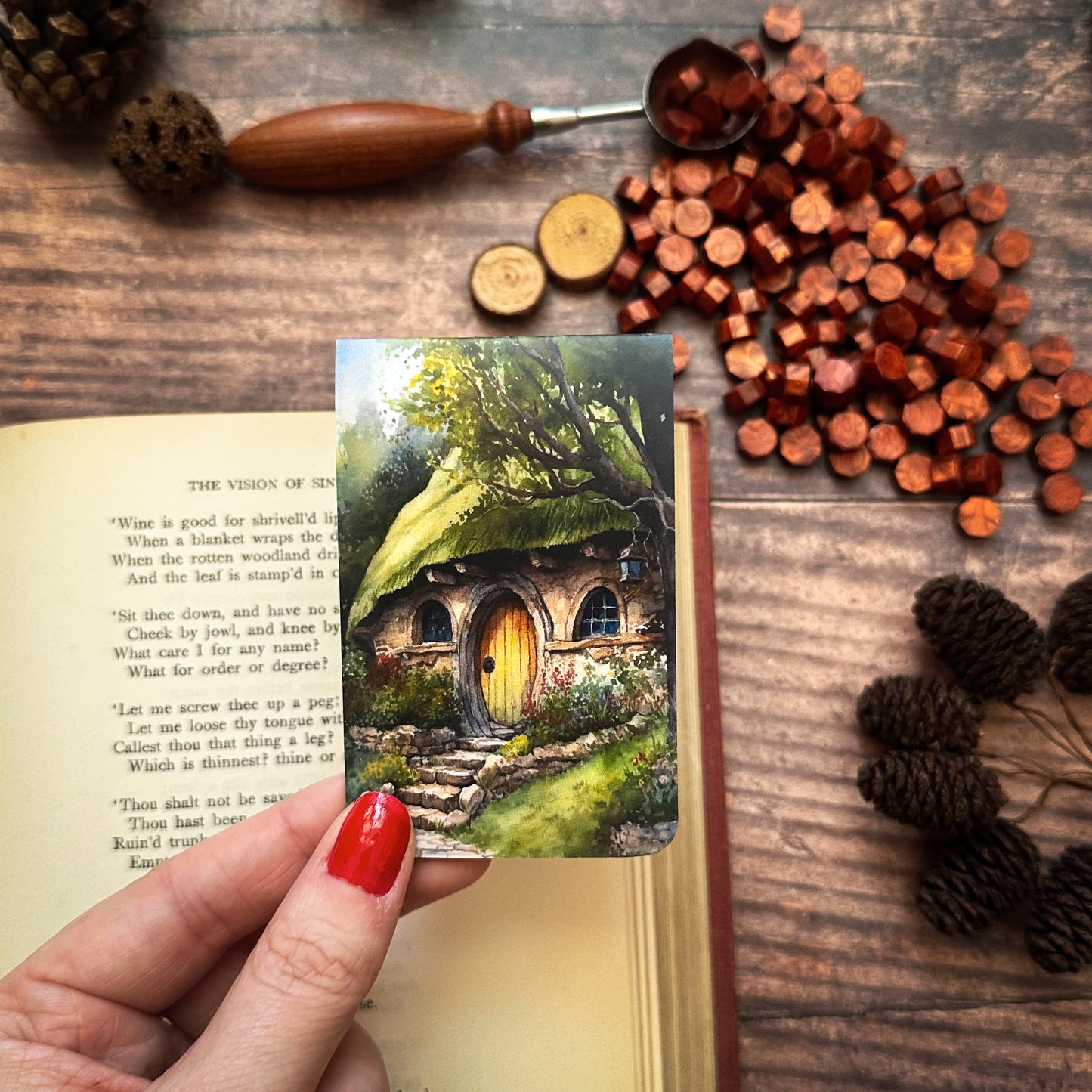 Shire Door Magnetic Bookmark