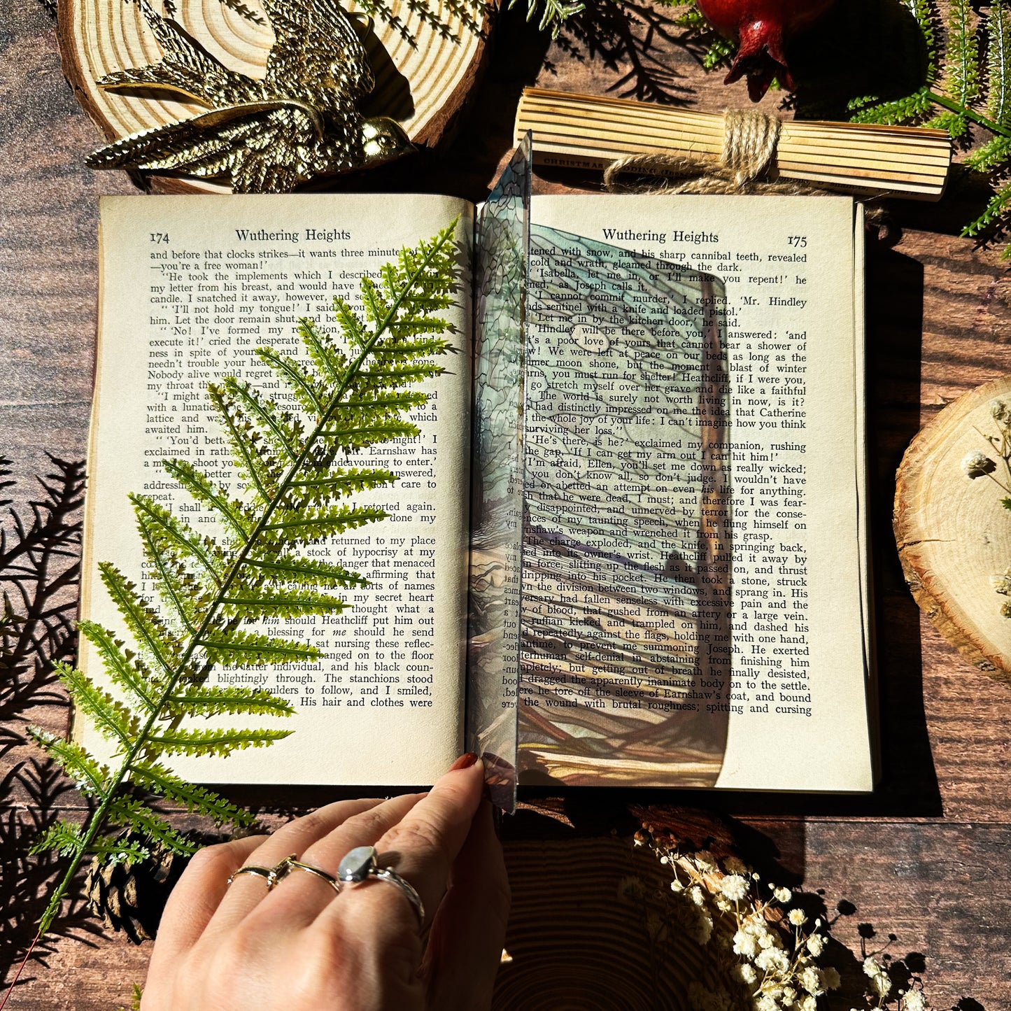 Forks, Washington Stained Glass Bookmarks