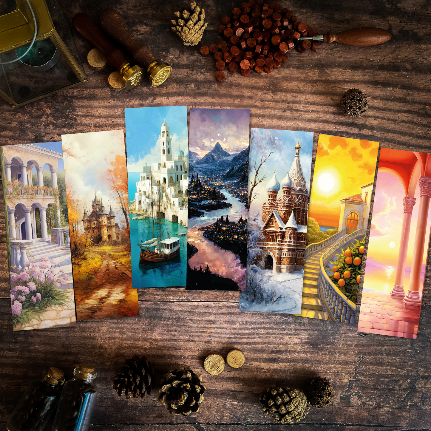 Prythian Courts Bookmark Collection