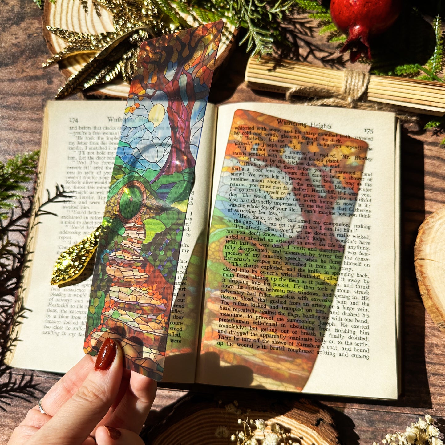 Shire Stained Glass Bookmarks