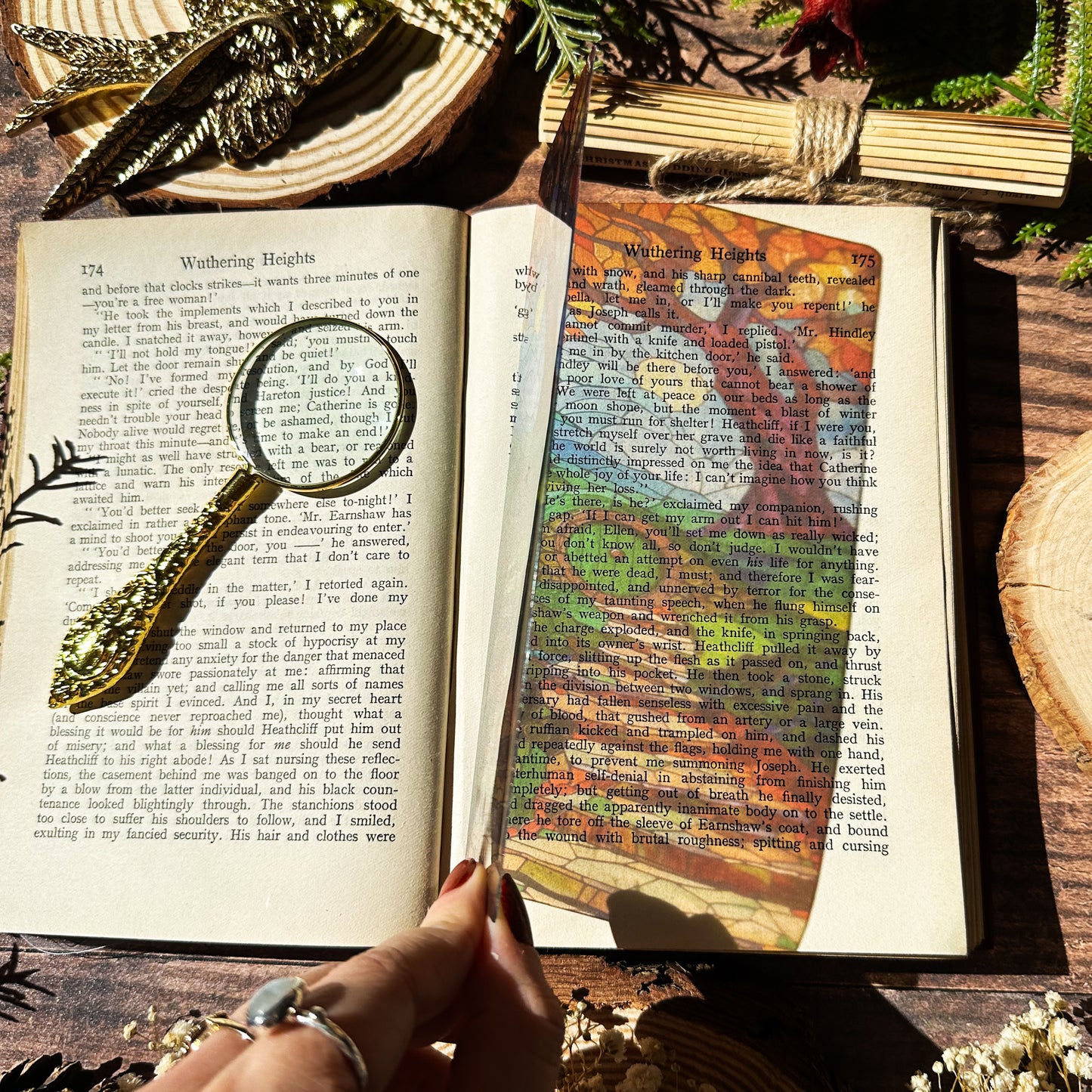 Shire Stained Glass Bookmarks