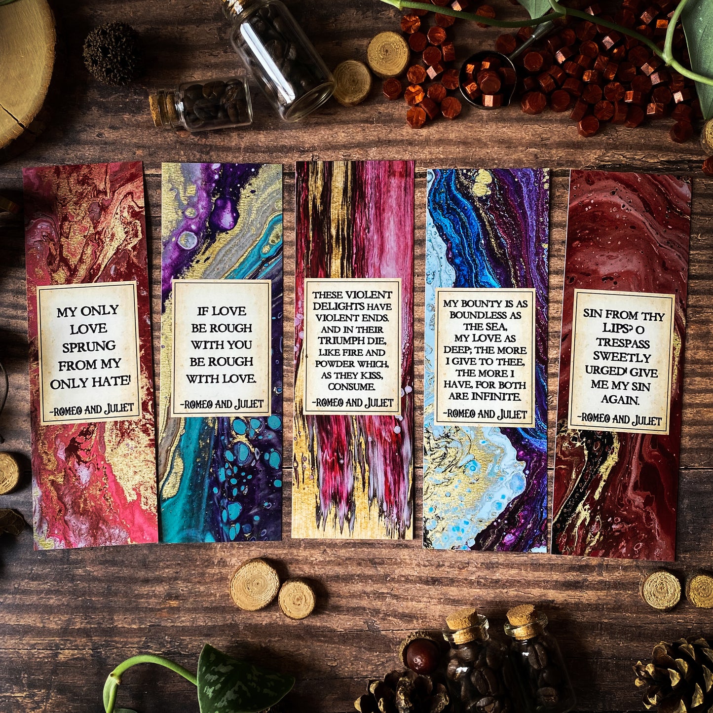 Romeo and Juliet Bookmark Collection
