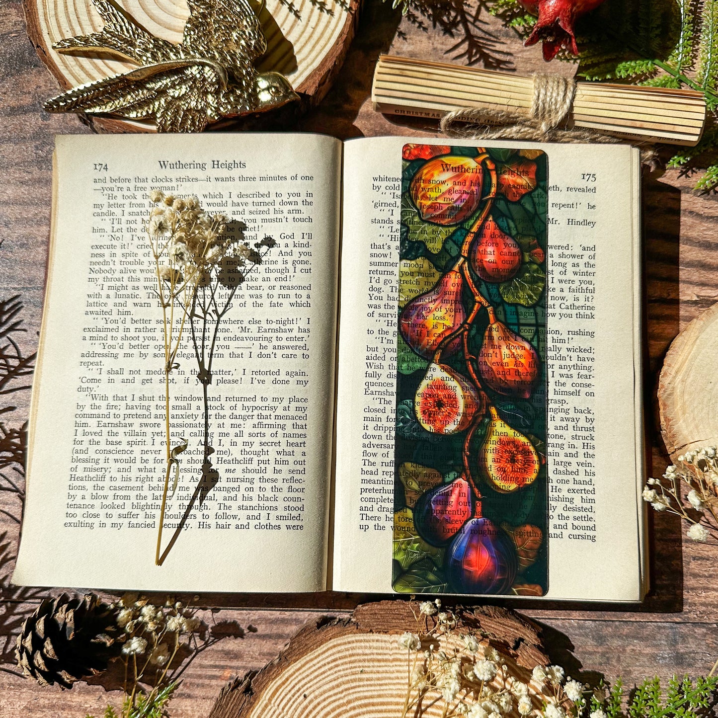 Fruit Stained Glass Bookmarks