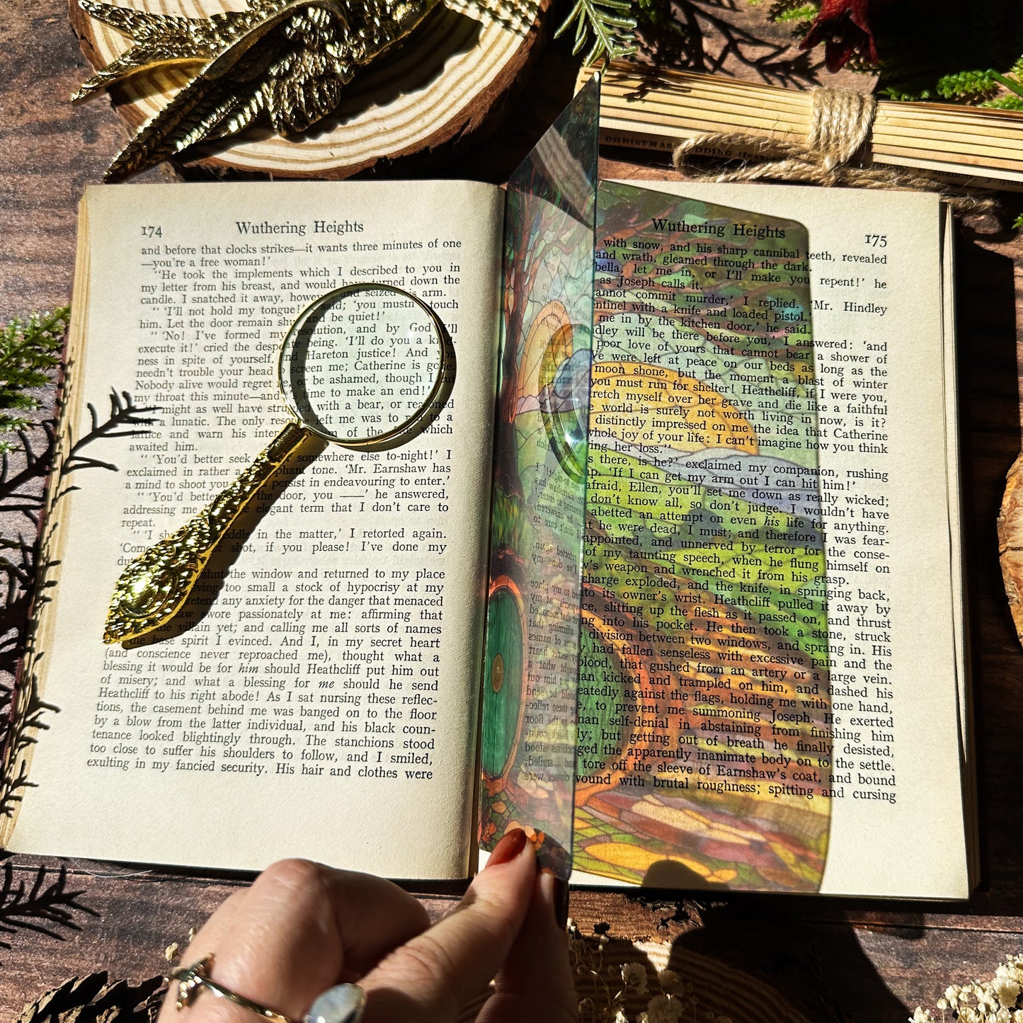 Shire Stained Glass Bookmarks