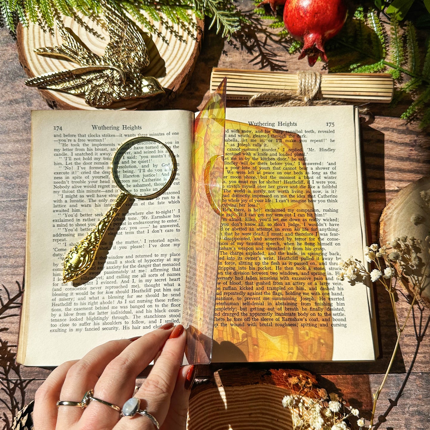 Prythian Courts Stained Glass Bookmarks