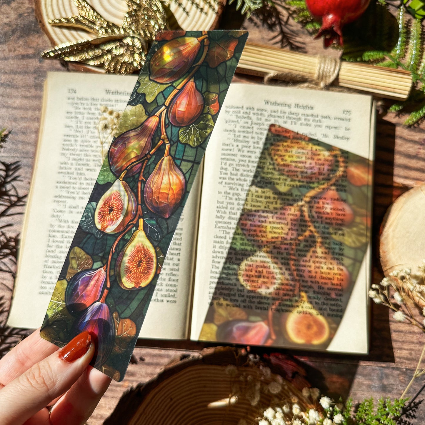 Fruit Stained Glass Bookmarks