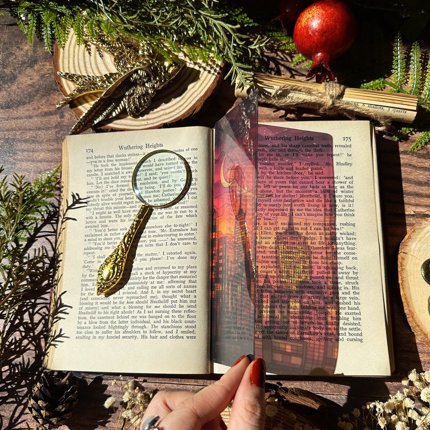 Trio Stained Glass Bookmarks