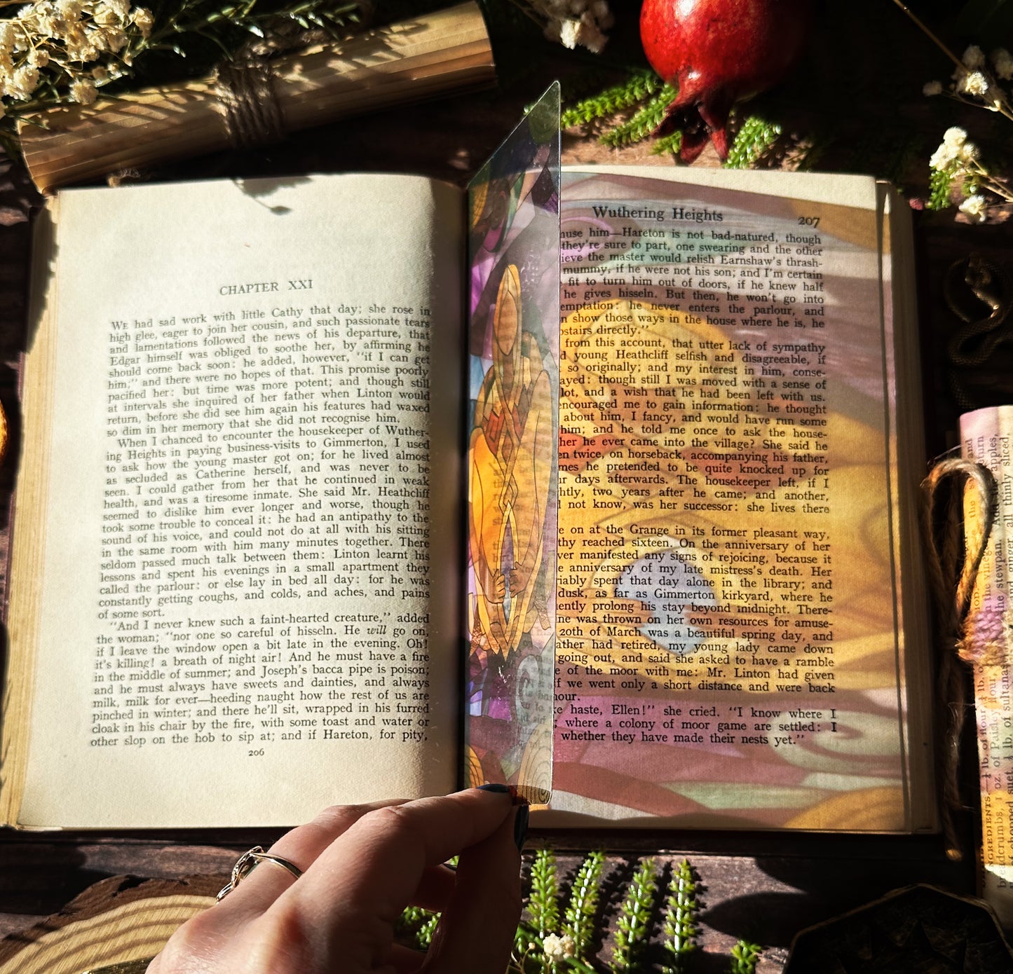 Sheela na Gig Stained Glass Bookmark