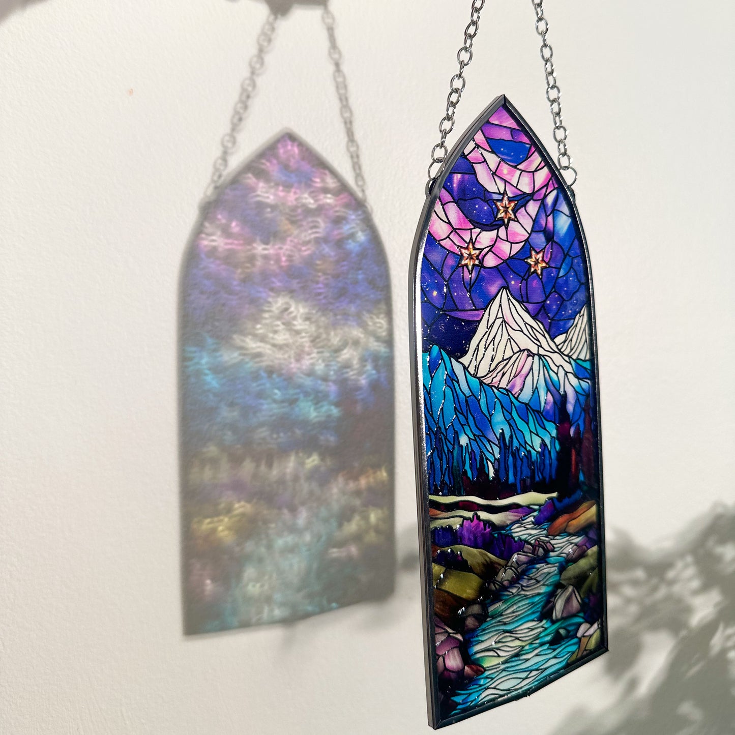 Night Court Stained Glass Sun Catcher