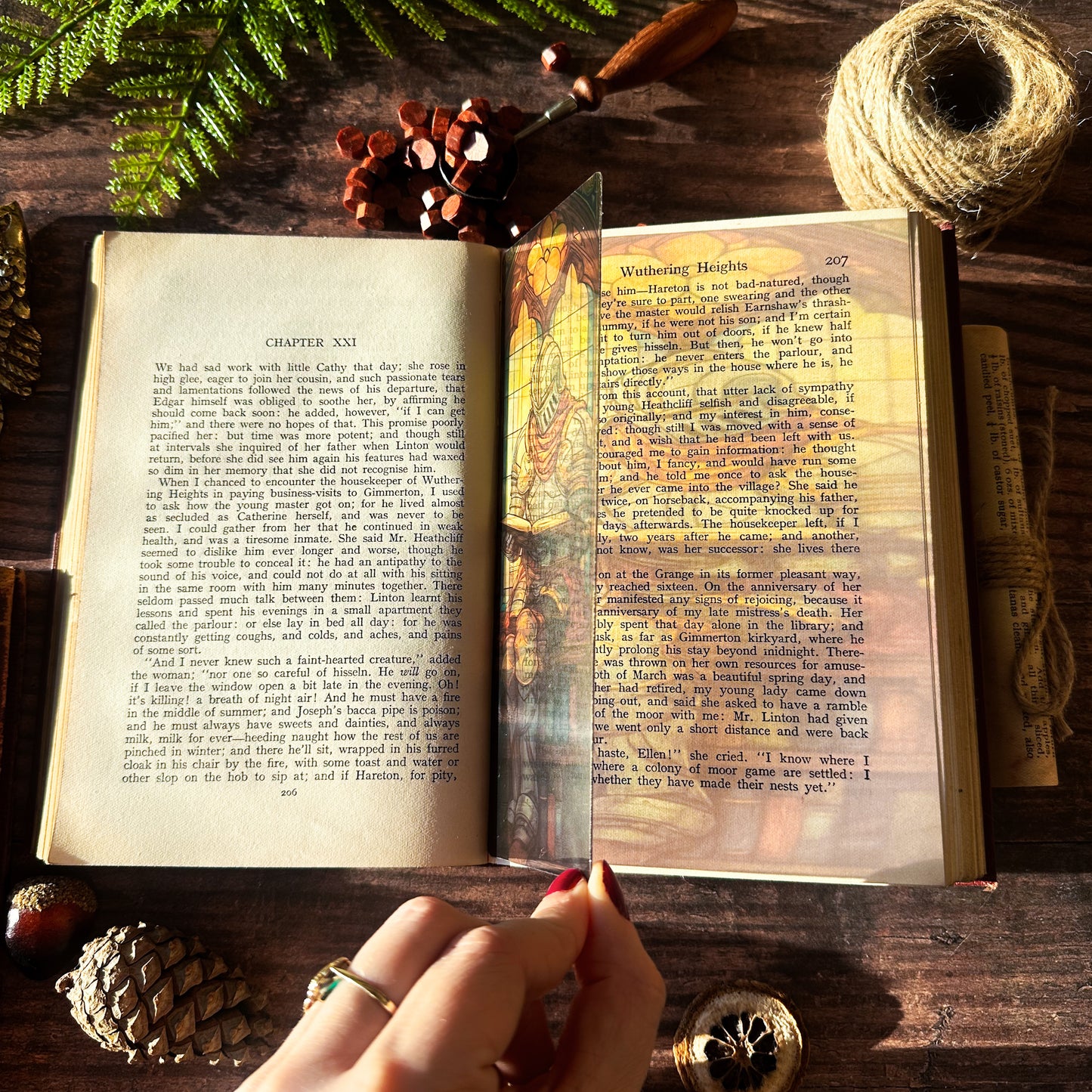 Knight Suitors Stained Glass Bookmarks