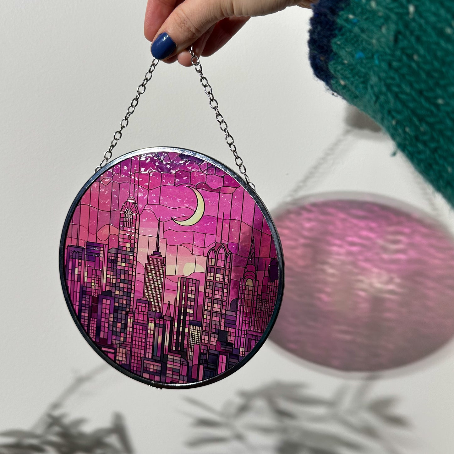 Lunathion Stained Glass Sun Catcher