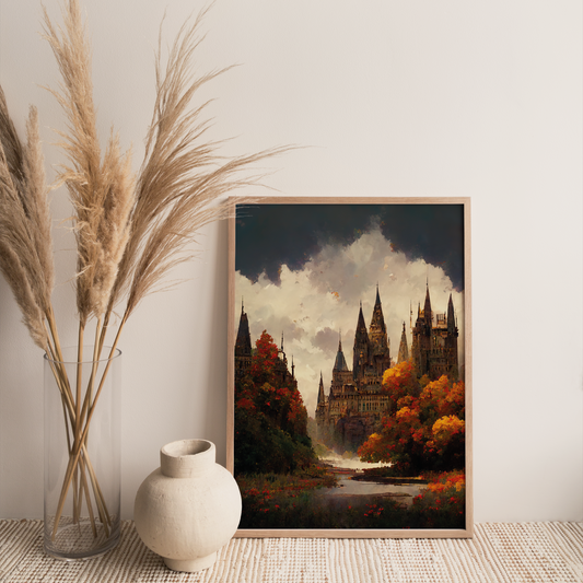 Hogwarts Autumn Print