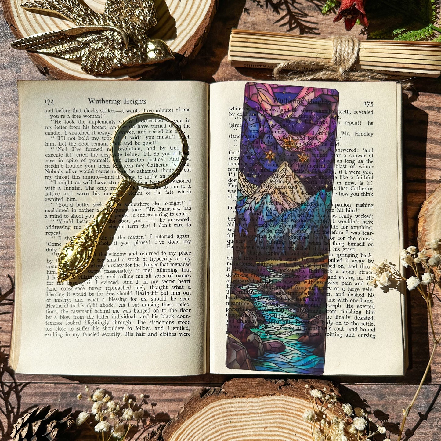 Velaris Stained Glass Bookmarks