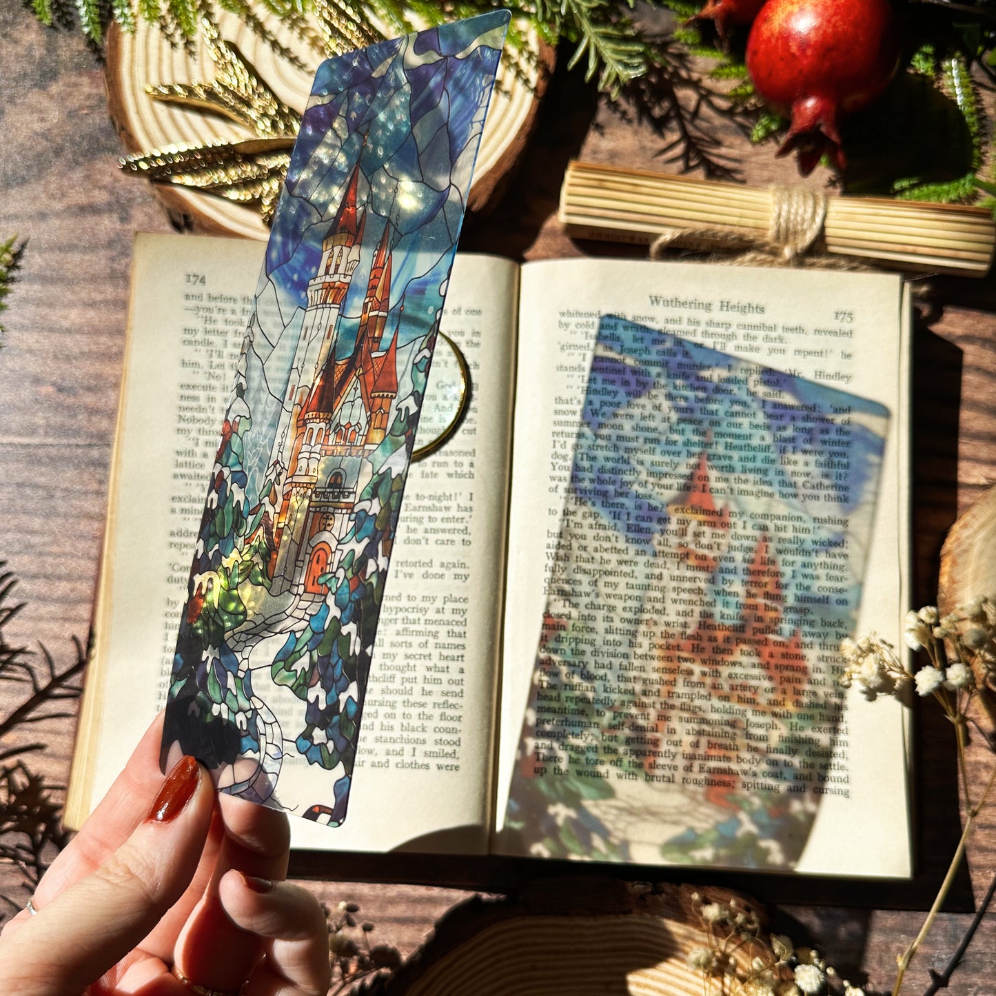 Velaris Stained Glass Bookmarks