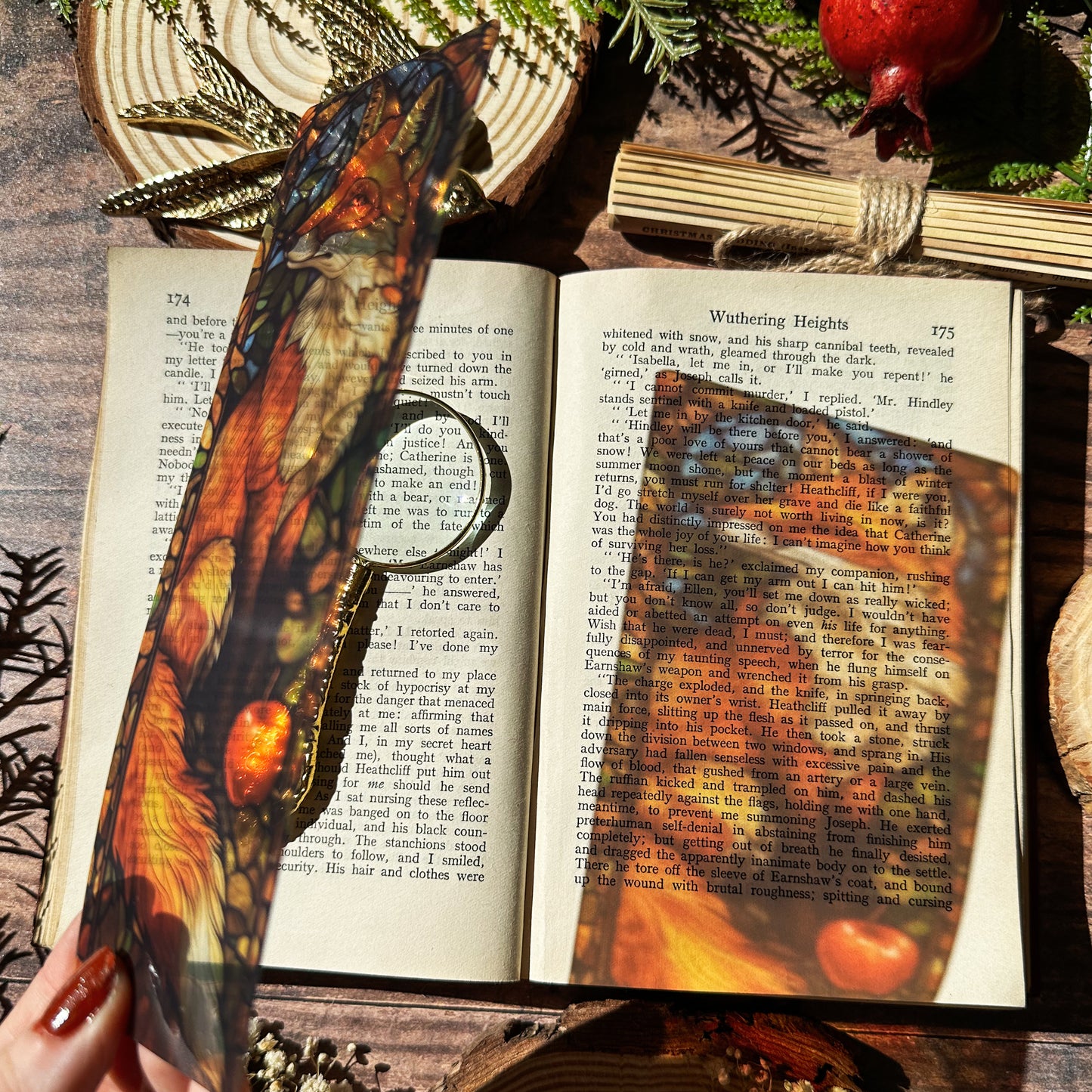 Fox Stained Glass Bookmarks