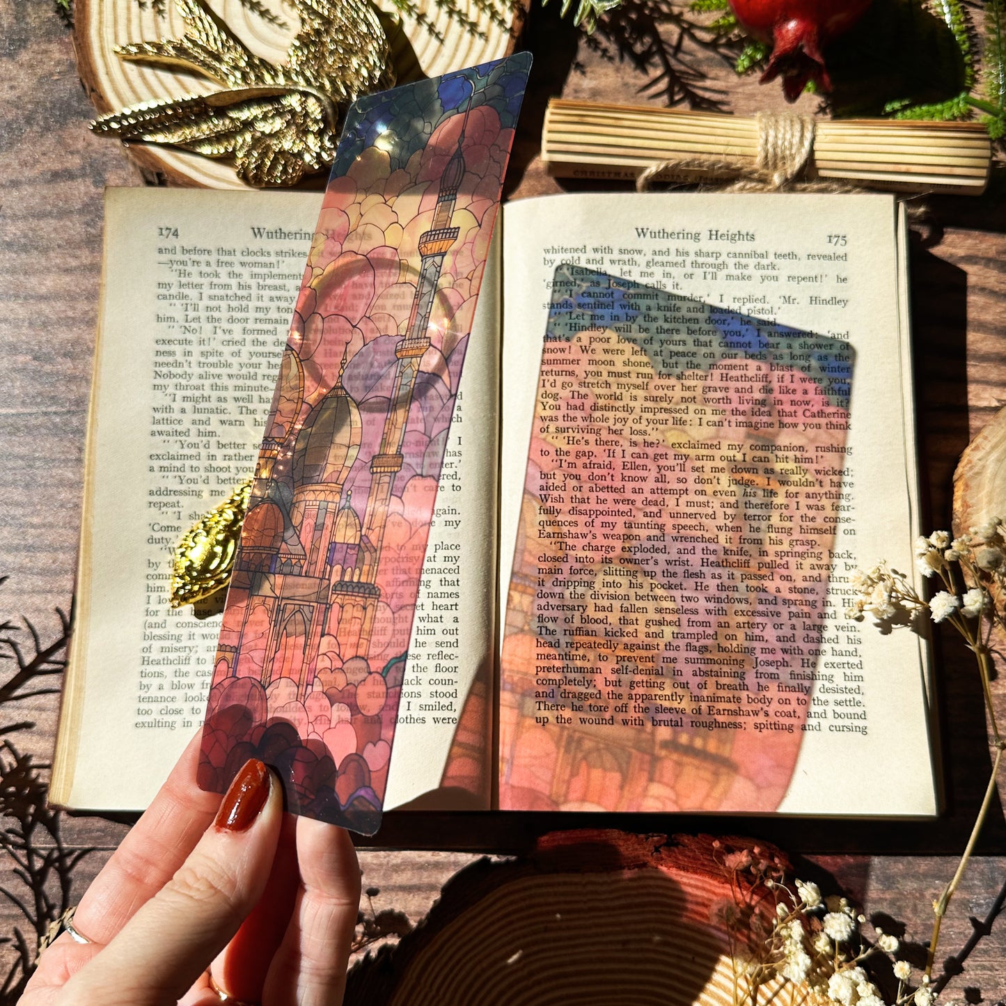 Velaris Stained Glass Bookmarks