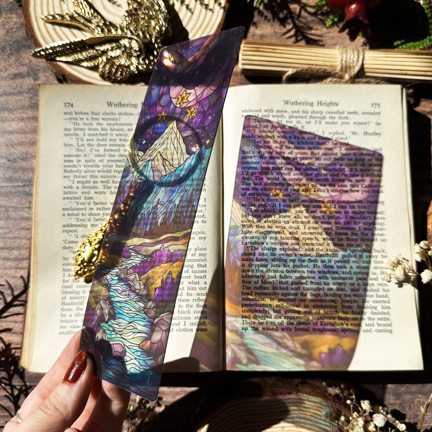 Velaris Stained Glass Bookmarks