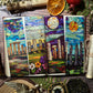 Standing Stone Circle Stained Glass Bookmarks