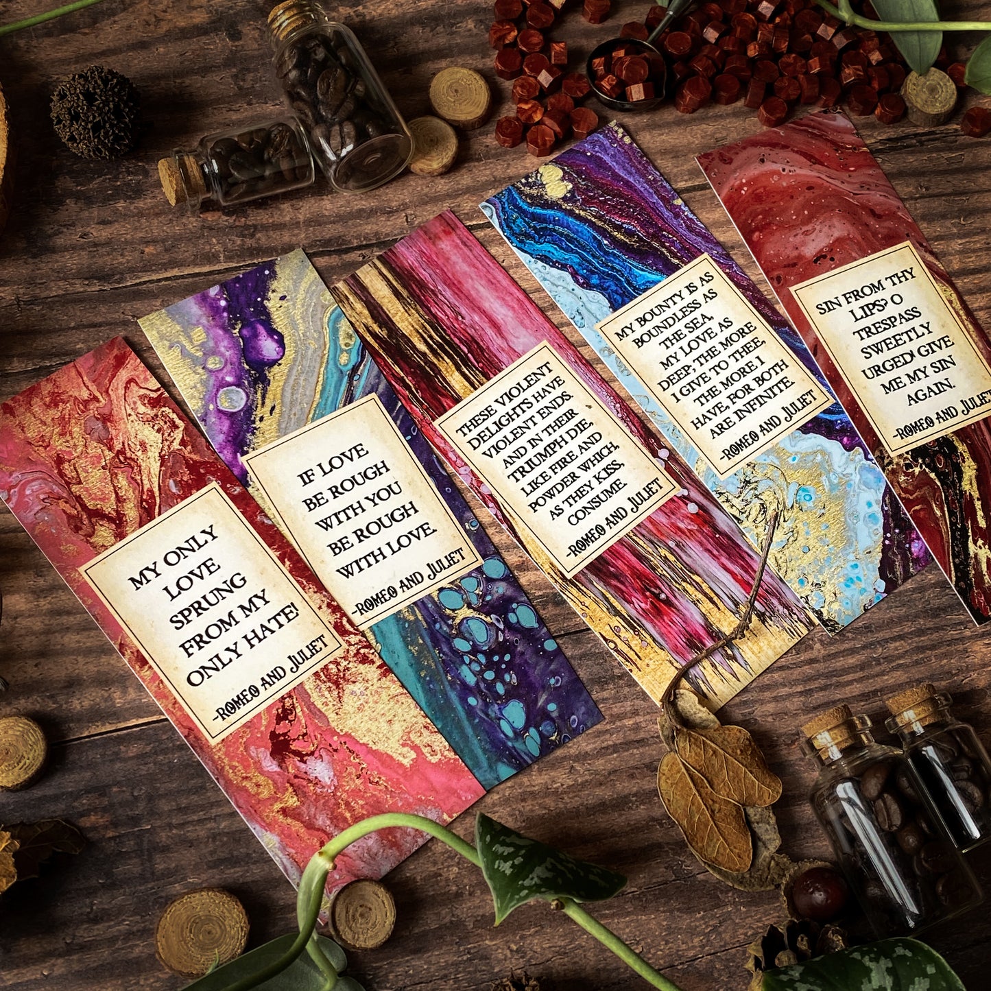 Romeo and Juliet Bookmark Collection