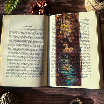 Unicorn Stained Glass Bookmarks