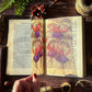 Foxgloves Floral Stained Glass Bookmarks