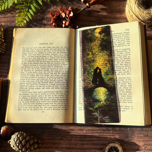 Aragorn and Arwen Stained Glass Bookmarks
