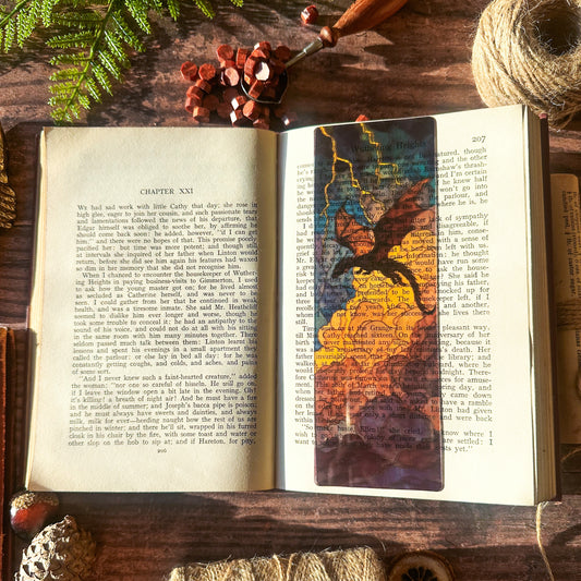 Dragon Lightning Stained Glass Bookmarks