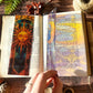 Celestial Moon Stained Glass Bookmarks