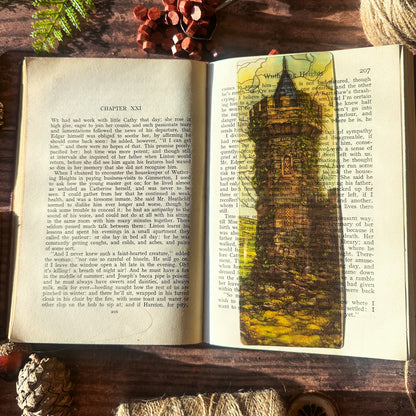 Medieval Maiden Stained Glass Bookmarks