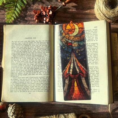 Night Circus Stained Glass Bookmarks