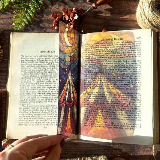 Night Circus Stained Glass Bookmarks