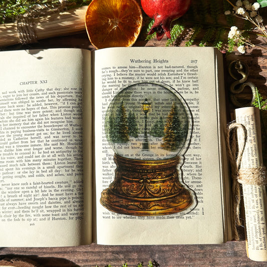 Narnia Lamppost Snowglobe Bookmarks